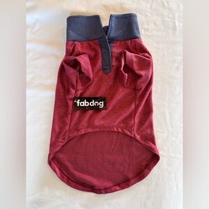 Fabdog Red and Blue Dog Shirt